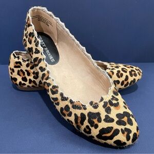 Audrey Brooke Animal Print Flats